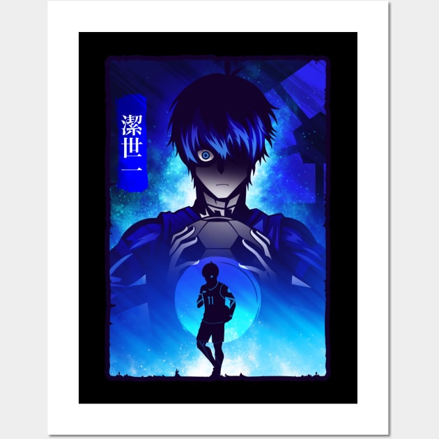 Isagi Blue Lock Wall Art by Arestration